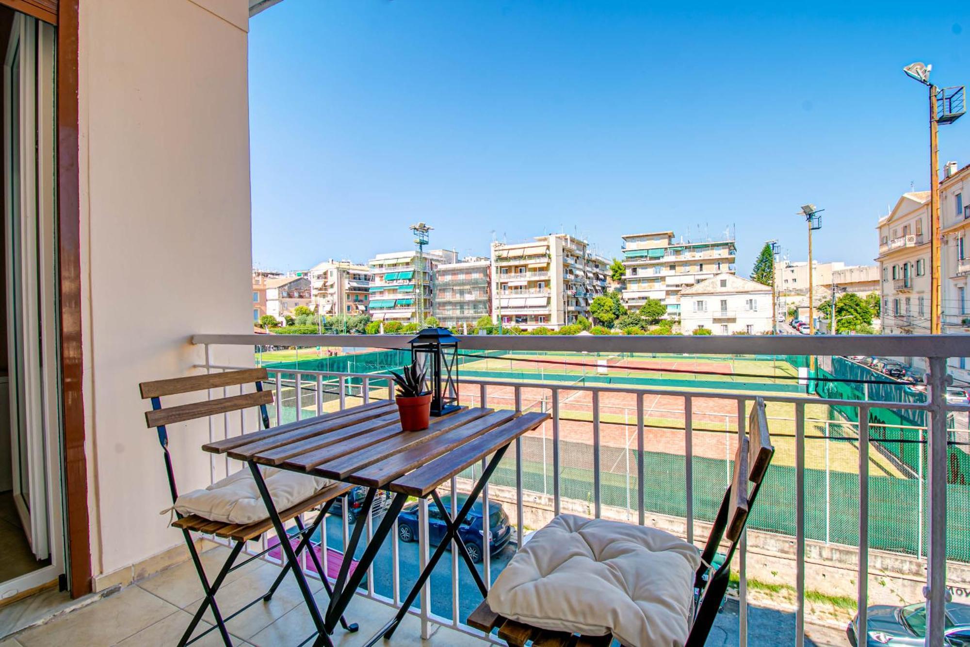Match Point Apartment, Corfu Town Exteriör bild